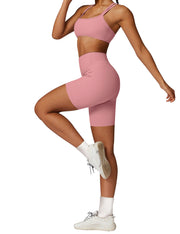 CHARMKING High Waisted Biker Shorts for Women - 5"/8" Tummy Control, Ultra-Comfort for Workouts, Yoga & Daily Wear