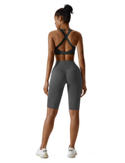 CHARMKING High Waisted Biker Shorts for Women - 5"/8" Tummy Control, Ultra-Comfort for Workouts, Yoga & Daily Wear