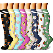 Compression Socks for Nurses (8 Pairs) 15-20 mmhg