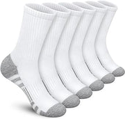 GYMGUN Men's socks,athletic Socks Cushion Running Socks Performance Breathable Crew Socks Outdoor Sports Socks for Men