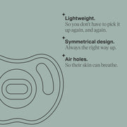 CHARMKING Pacifiers for babies Ultra-light Pacifier