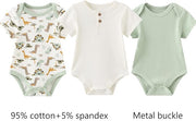 Cheerace Baby Layette Set Baby Boys' 9-Piece Bodysuits Pants Set Toddler Girl Boy Unisex Baby Gift Sets