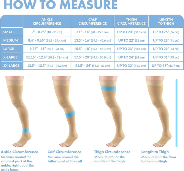CHARMKING Medical compression stockings and tights