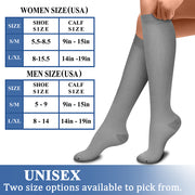 Compression Socks (3 Pairs) 15-20 mmhg  for Men & Women
