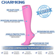 Compression Socks (8 Pairs), 15-20 mmHg for Men & Women