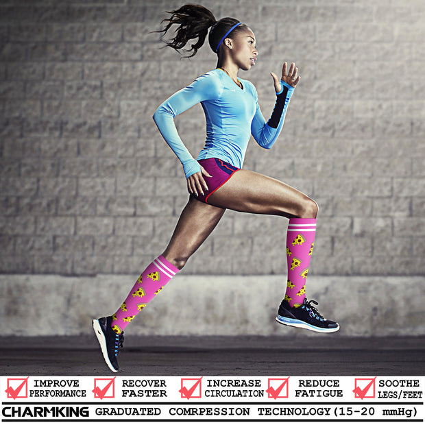 Compression Socks for Nurses (8 Pairs) 15-20 mmhg