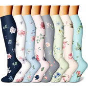 Compression Socks for Nurses (8 Pairs) 15-20 mmhg
