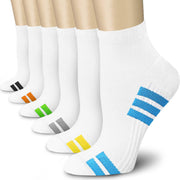Ankle Compression Socks 6 Pairs 15-20 mmHg  Men & Women - CHARMKING