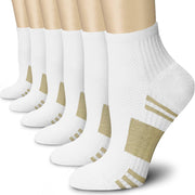 Ankle Compression Socks 6 Pairs 15-20 mmHg  Men & Women - CHARMKING