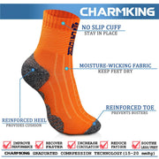 Ankle Compression Socks 7 Pairs 15-20 mmHg  Men & Women - CHARMKING