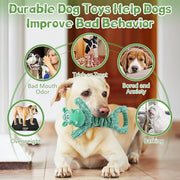 COOYOO Large Squeaky Dog Toys: Plush Dog Toys with Soft, Durable Fabric for Small, Medium, and Large Pets - Tug of War Dog Toys for Indoor Play
