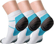 Ankle Compression Socks 3/6 Pairs 15-20 mmHg  Men & Women - CHARMKING