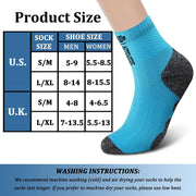 Ankle Compression Socks 7 Pairs 15-20 mmHg  Men & Women - CHARMKING