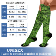 Compression Socks (8 Pairs), 15-20 mmHg for Men & Women - CHARMKING