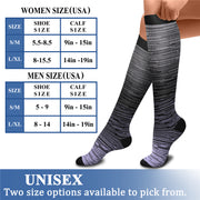 Compression Socks (3 Pairs) 15-20 mmhg  for Men & Women - CHARMKING