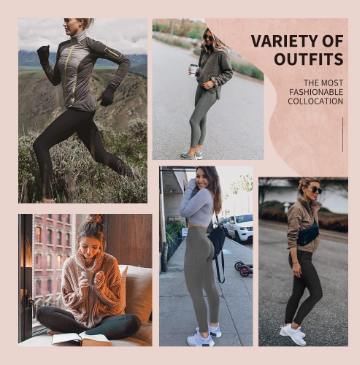 CHARMKING Leggings High Waisted Pattern Leggings for Women - Buttery Soft Tummy Control Printed Pants for Workout Yoga