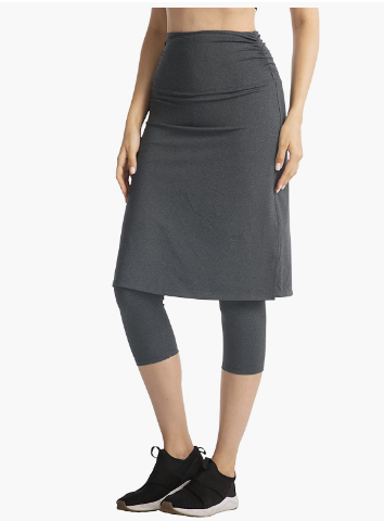 Athletic skirt 2025 with leggings