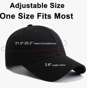 CHARMKING Cotton Hat Men Women Baseball Cap Dad Hat Adjustable Unconstructed Plain Cap