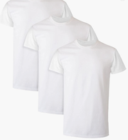 QUXIANG Men's Cotton Undershirt, Moisture-Wicking Crew Tee Undershirts